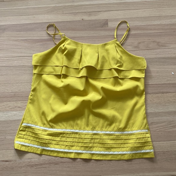 Banana Republic Yellow Cami Blouse - Picture 7 of 9